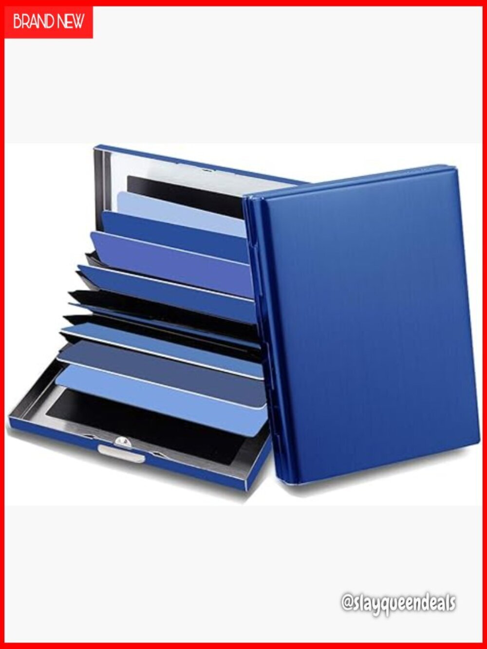 Stainless Steel RFID Blocking Credit Card Holder with Gift Box